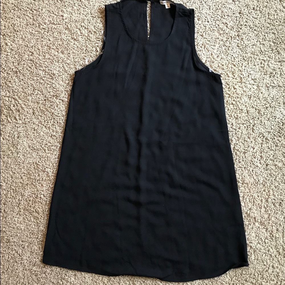 Light and airy black minidress/top
